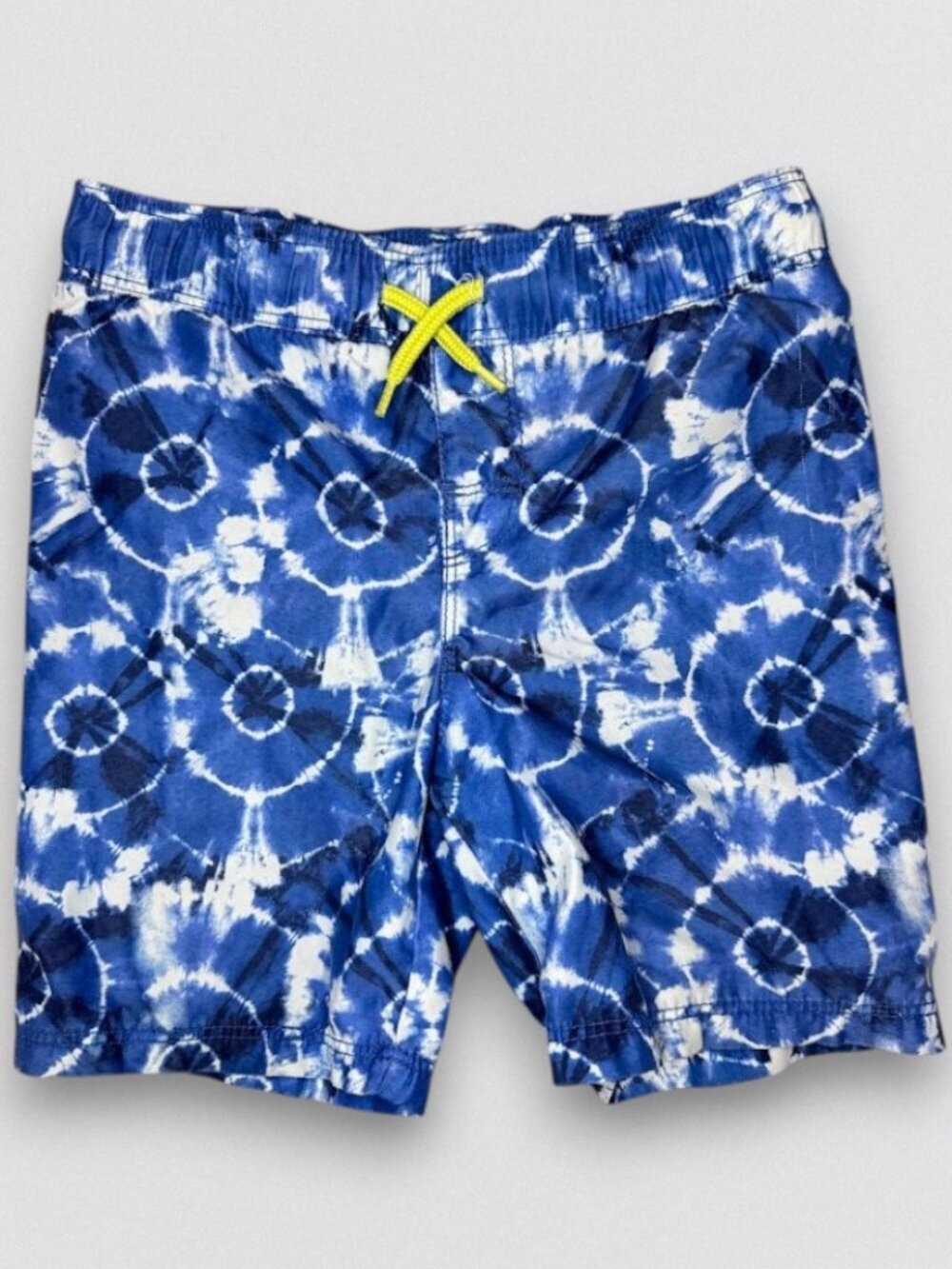 Boys Blue Tie Dye Swim Trunks Mesh Lined Swim Shorts Size 4T